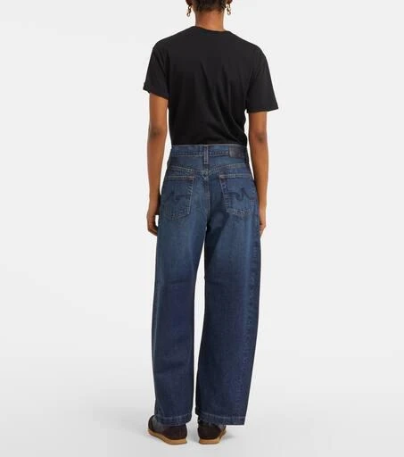 AG Jeans High-rise barrel-leg jeans 3