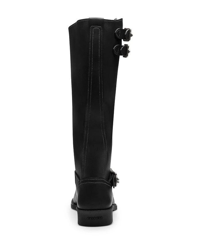 Coach Women's Daria Leather Moto Boots 4