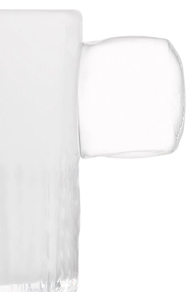 LSA International Handle tealight holder h9cm milk white 5