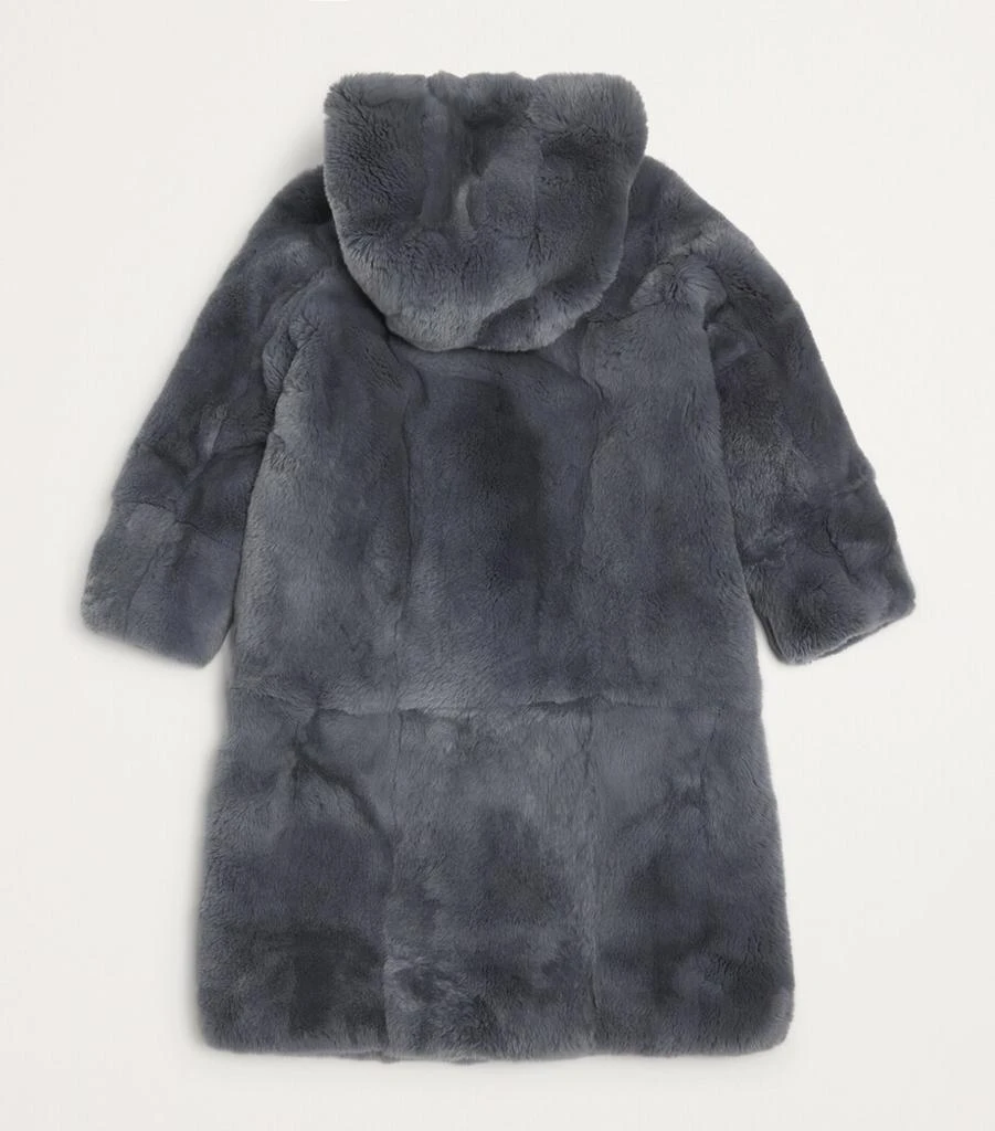 Yves Salomon Rabbit Fur Coat (4-14 Years) 2