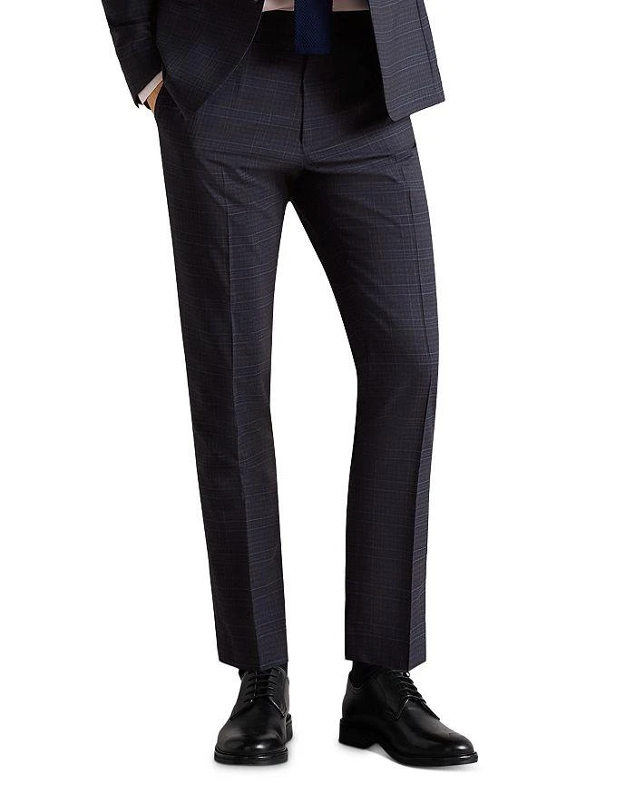 Ted Baker London Berwits Check Slim Fit Suit Trousers 1