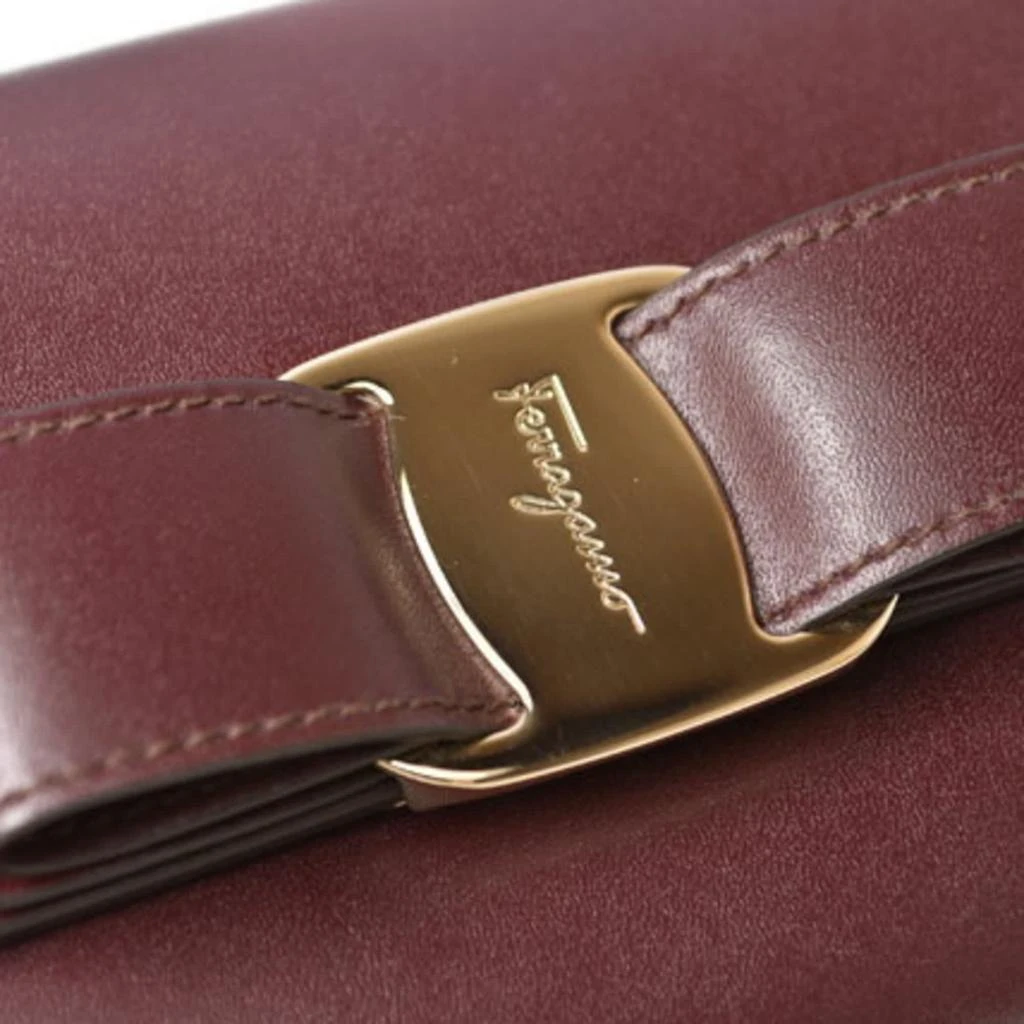 Salvatore Ferragamo Leather Long Wallet (Bi-Fold) (Pre-Owned) 2