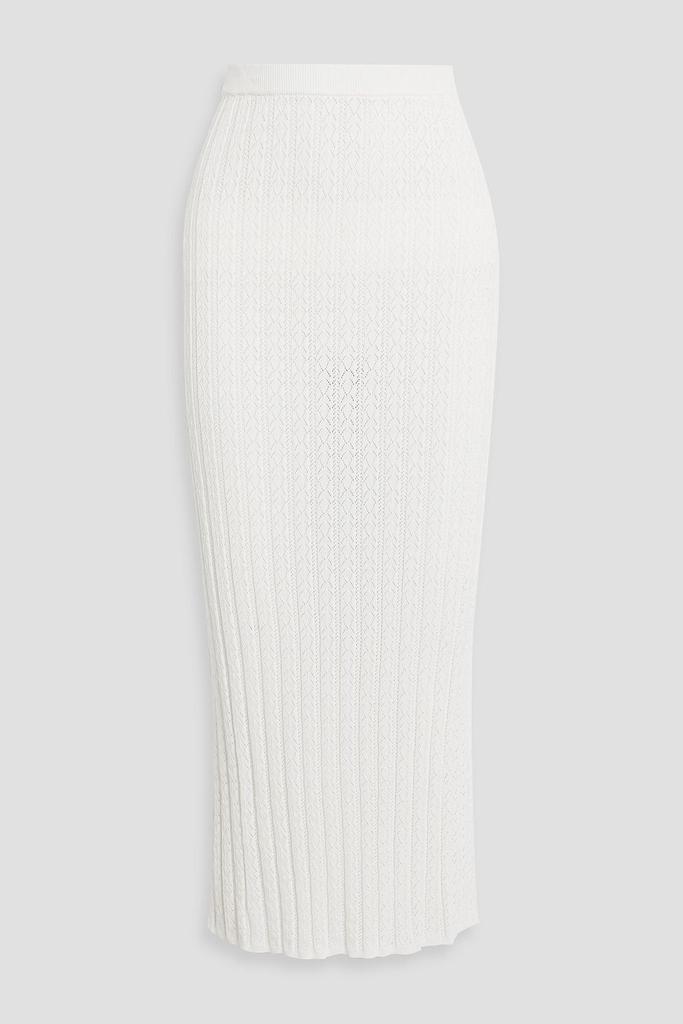 スカート LouLou De Saison Skirts White Loulou de Saison: Off-White Romy Maxi Skirt | SSENSE