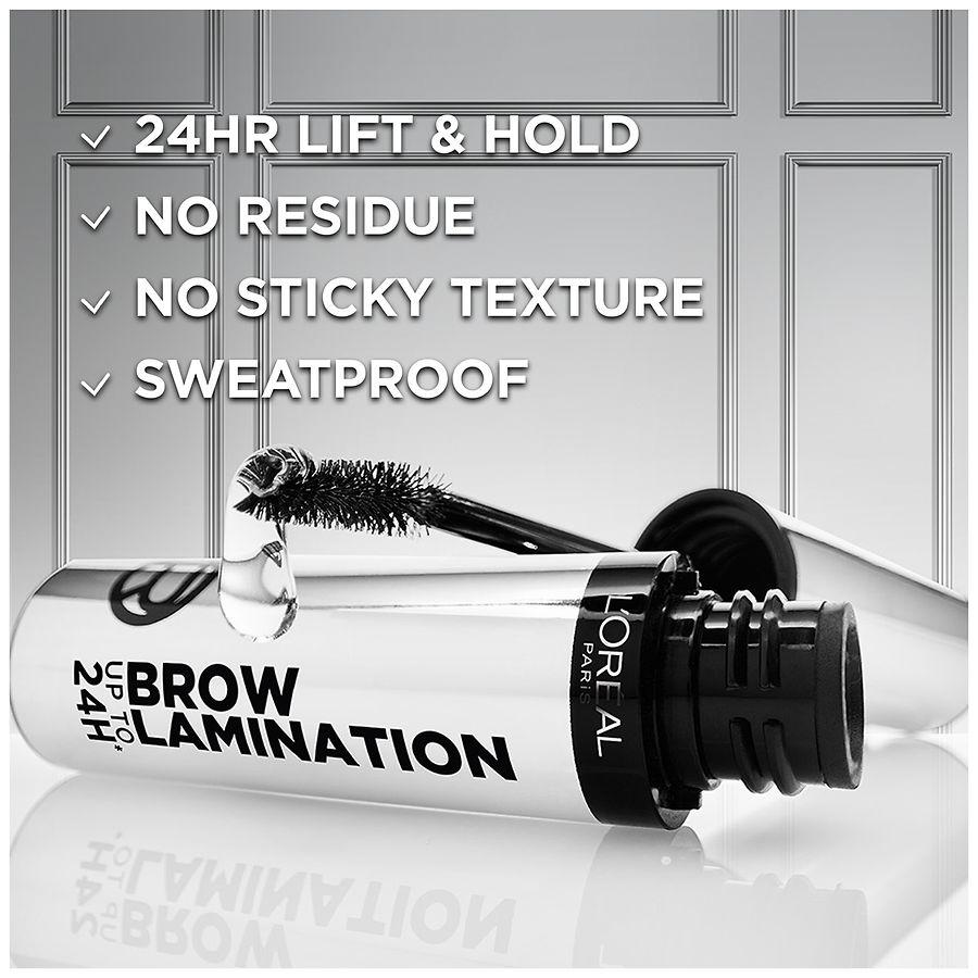 L'Oreal Paris Up To 24H Wear Brow Lamination, Long Lasting, No Stick, Sweat Resistant