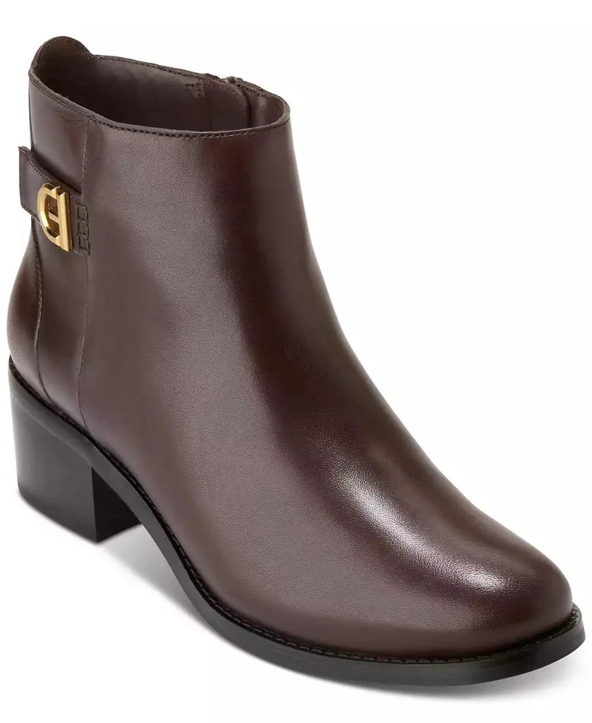 Cole Haan Women's Holis Logo Side-Buckle Booties 1