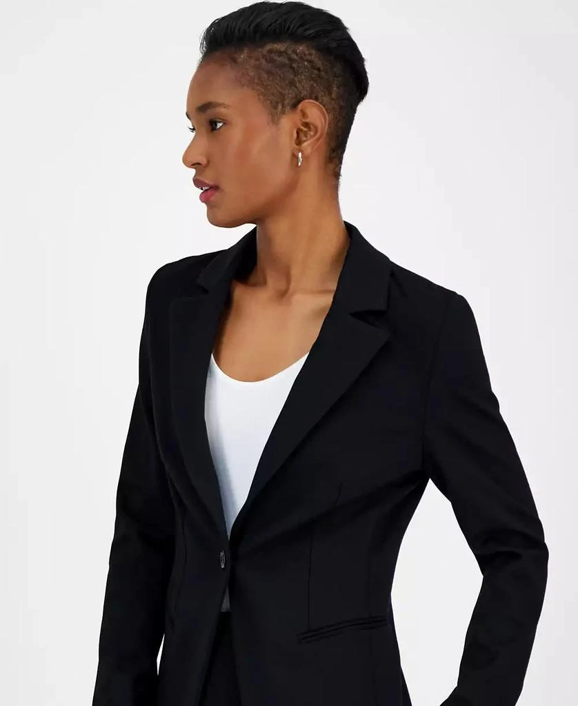 Hugo Boss Women's Jaslim Notch-Lapel Single-Button Blazer 4