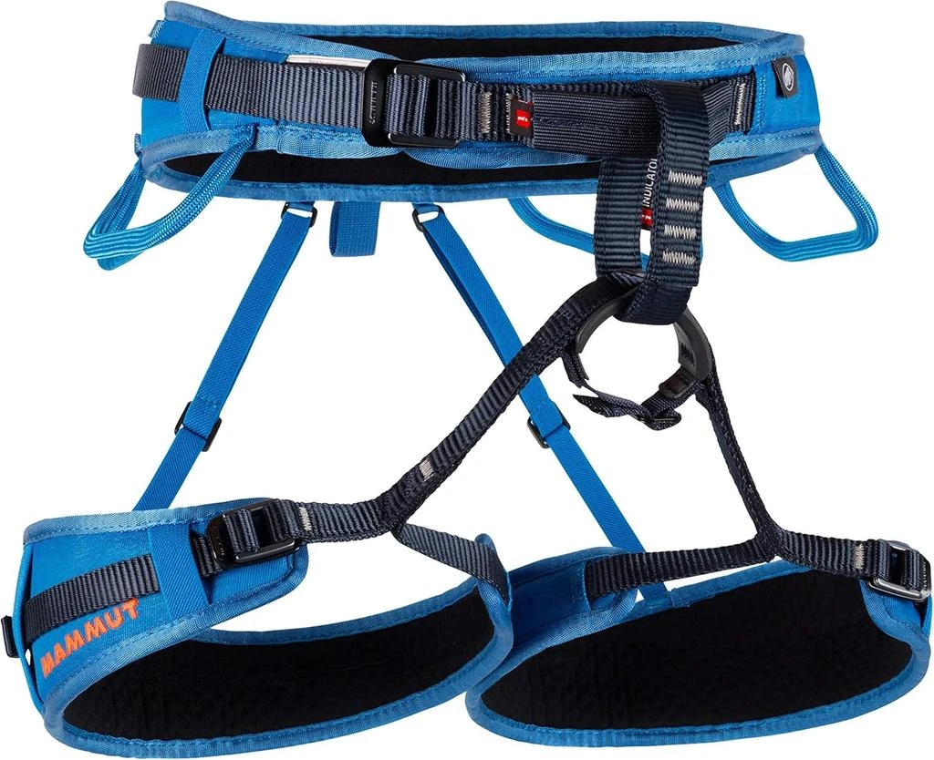 Mammut Mammut Ophir 3 Slide Climbing Harness for Men – Adjustable, Lightweight, and Durable Gear for Rock, Gym, and Sport Climbing