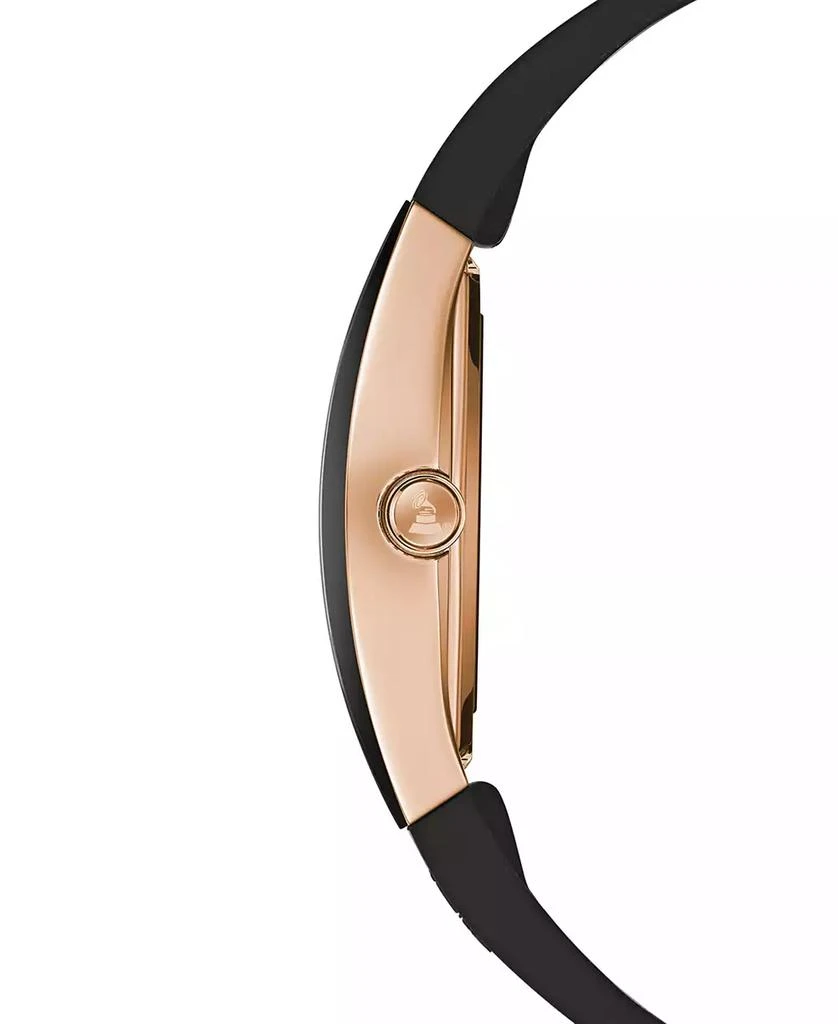 Bulova Men
s Latin Grammy Black Silicone Strap Watch 40.5mm 2