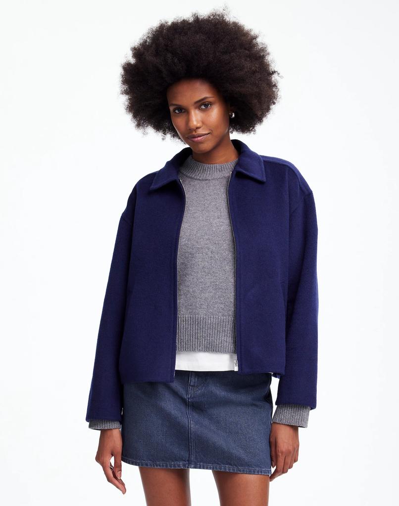 Madewell Double-Faced Rounded-Sleeve Jacket