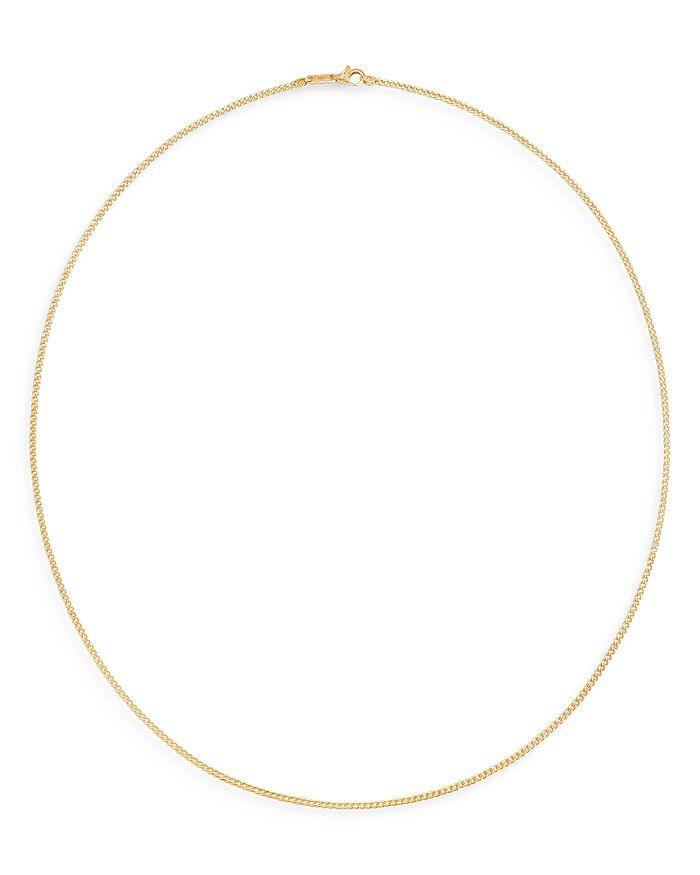 John Hardy 18K Yellow Gold Classic Curb Thin Chain Necklace, 22"