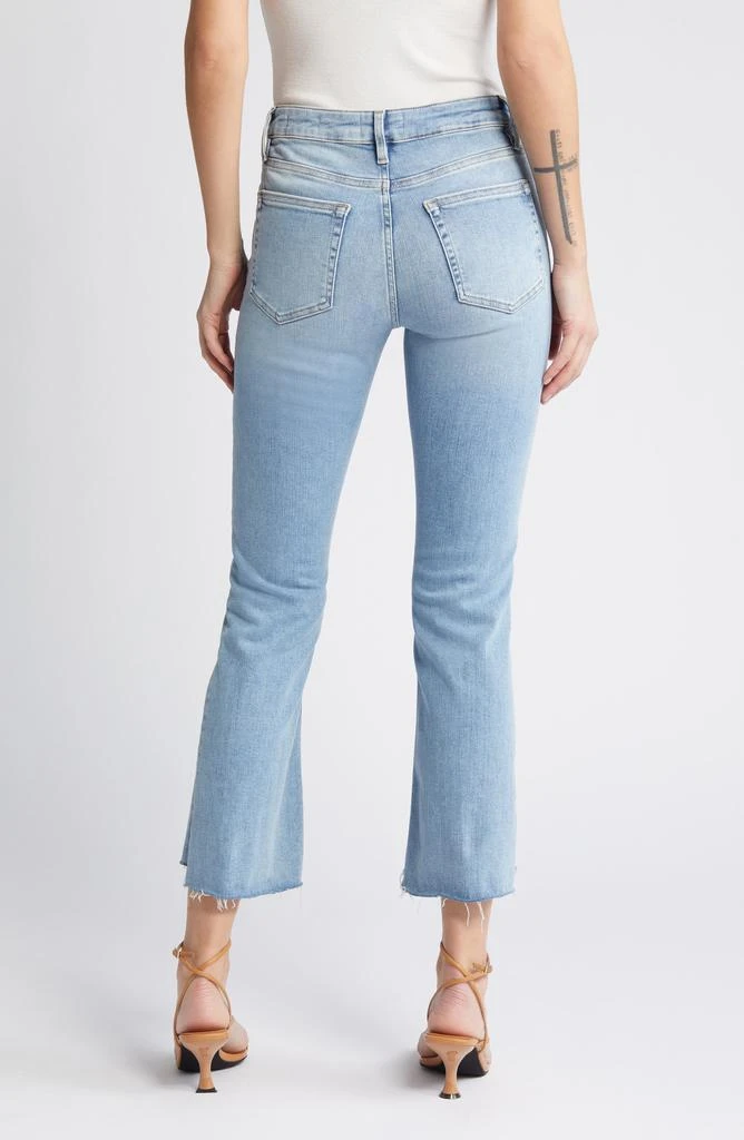 FRAME Le Crop Mini Bootcut Raw Step Hem Jeans 2