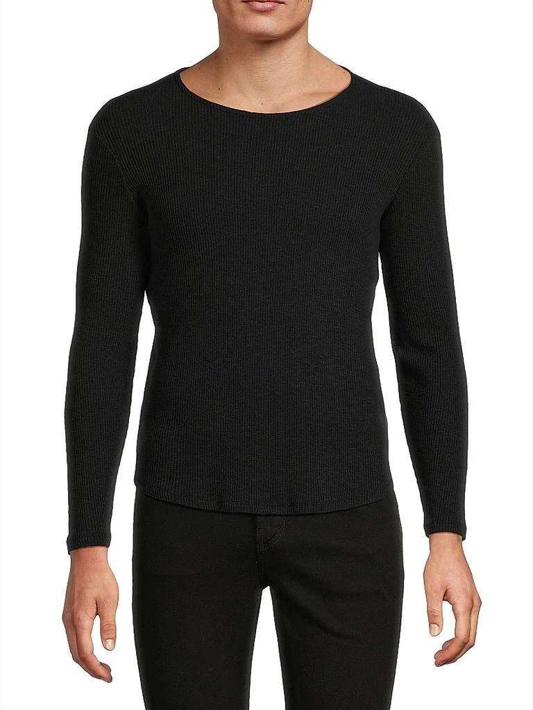 MONFRÈRE Dann Ribbed Long-Sleeve T-Shirt 3