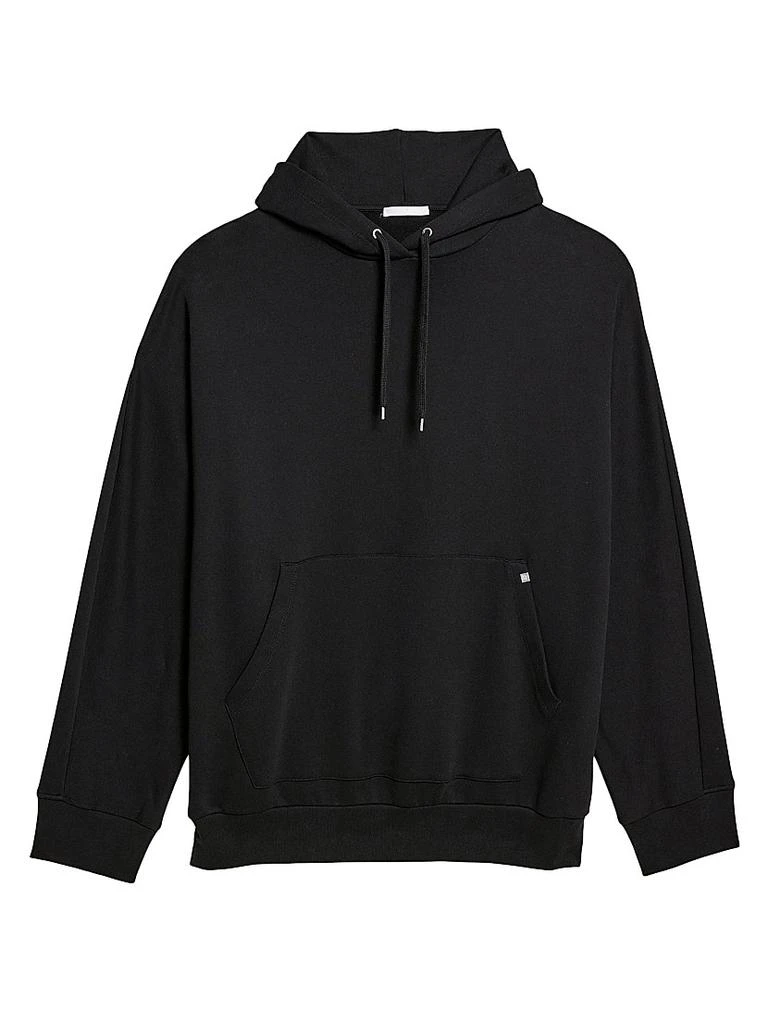 Helmut Lang Mega Logo Zip-Accented Oversized Hoodie 1