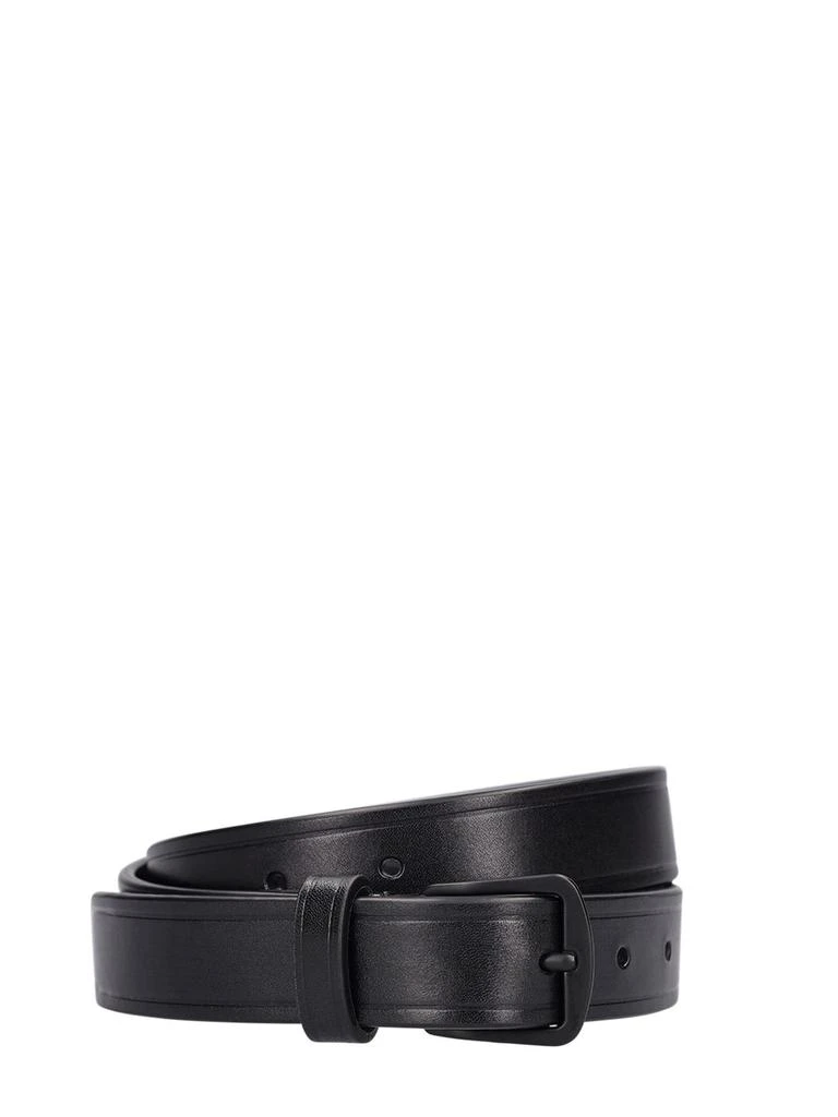 ANN DEMEULEMEESTER Bent Leather Belt 1