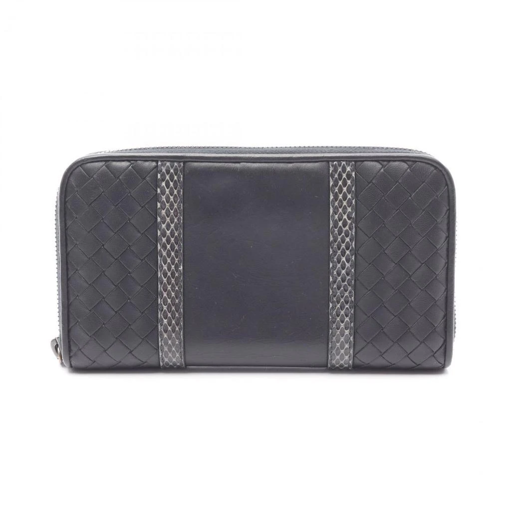 Bottega Veneta Leather Long Wallet (Bi-Fold) (Pre-Owned)