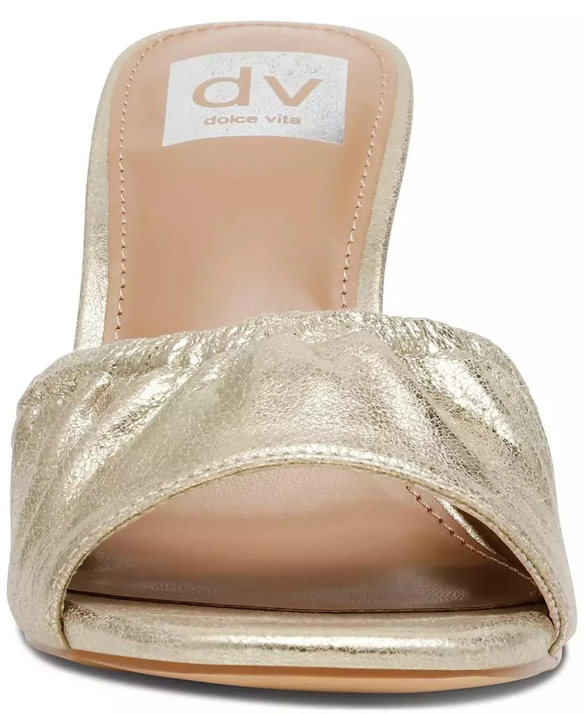 DV Dolce Vita Women's Yanda Ruched Open-Toe Slide Dress Sandals 6