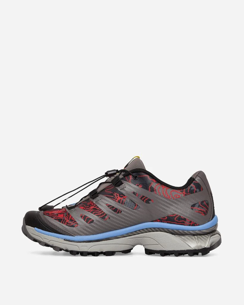 Salomon XT-4 OG Topography Sneakers Black / Plum Kitten / Blue Bonnet 3