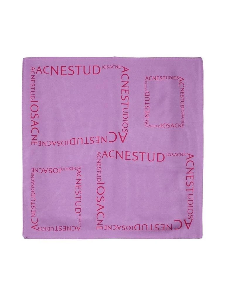Acne Studios Acne Studios Logo Printed Scarf 1