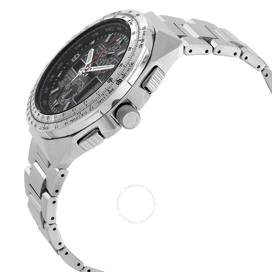 Citizen Promaster Skyhawk A-T Perpetual Chronograph GMT Analog-Digital Black Dial Men's Watch JY8120-58E 2