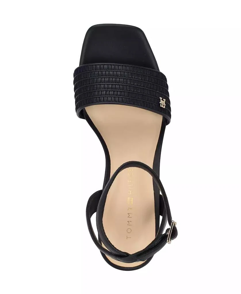 Tommy Hilfiger Women's Skilars High Block Heel Sandals 4