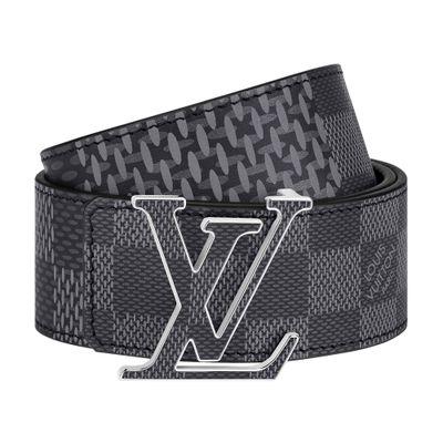 louis vuitton mens belt black buckle