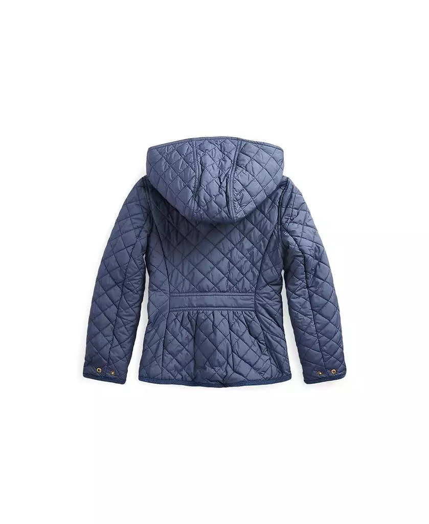 Ralph Lauren Big Girls Quilted Water-Repellent Barn Jacket 5