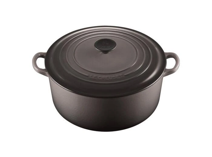 Le Creuset Cocotte ronde 28cm en fonte émaillée flint 1
