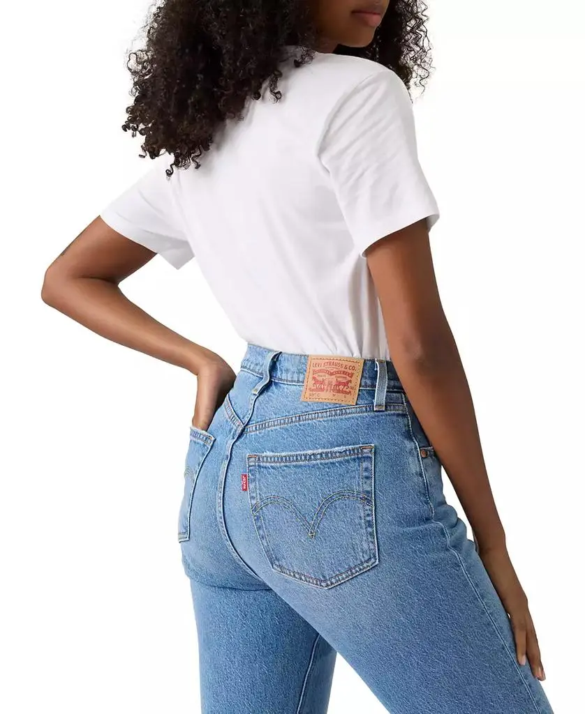 Levi's Women's 501 Curve High-Rise Straight-Leg Jeans 9