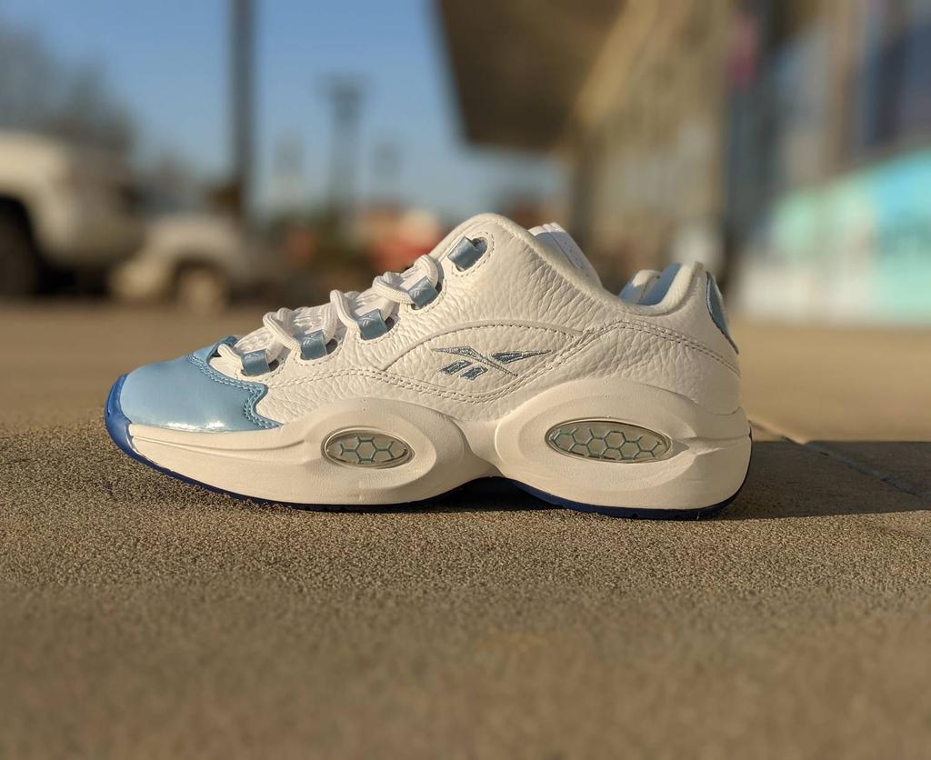 reebok question low carolina blue