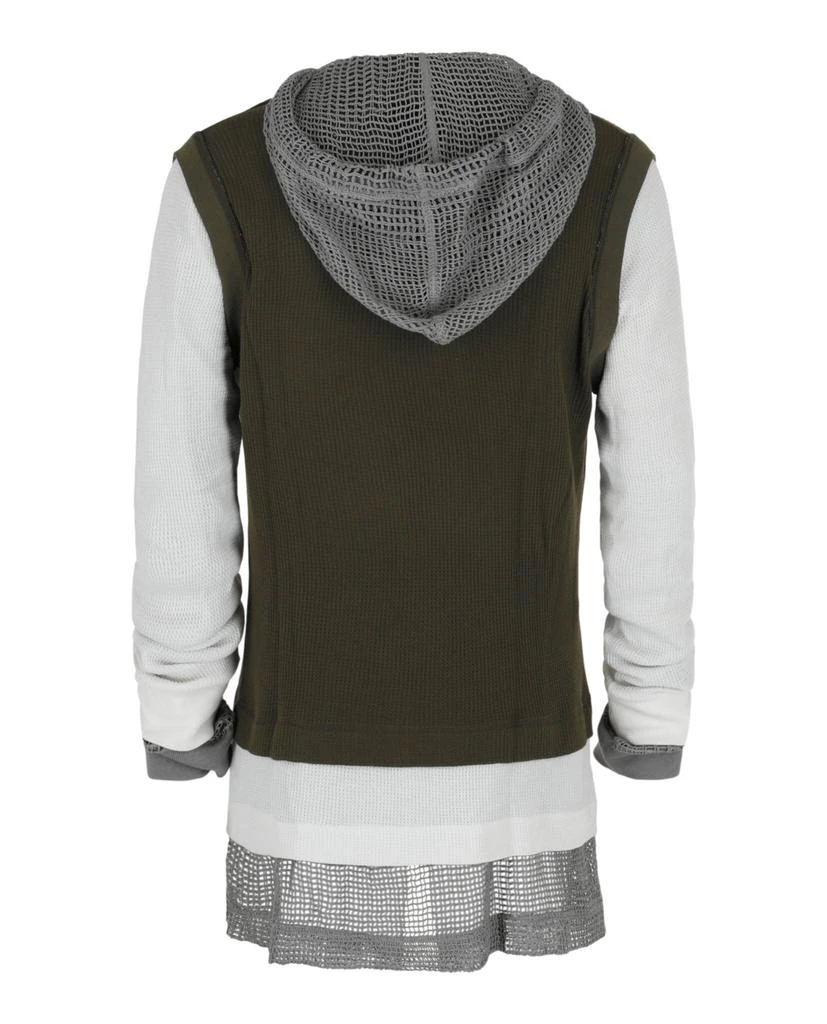 Givenchy Overlapped Hooded T-Shirt 2