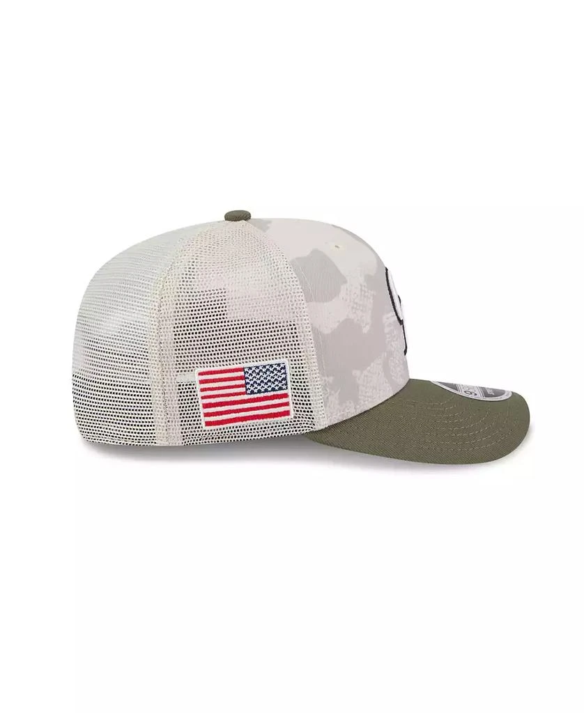 New Era Men's Light Beige/Olive Colorado Rockies 2025 Armed Forces Day 9SEVENTY Adjustable Hat 4