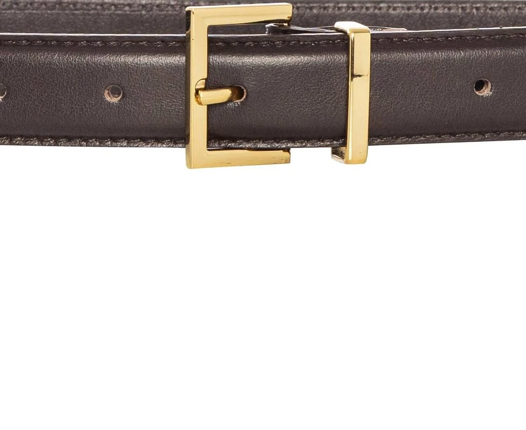 FRAME Frame - Women's Leather Square Buckle Belt 2