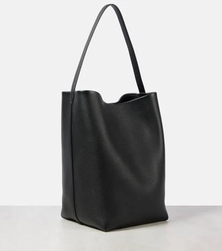 The Row Park Large N/S leather tote bag 4