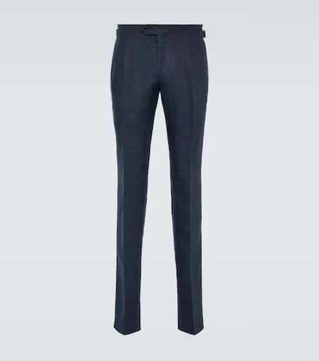 Thom Sweeney Linen suit pants 1