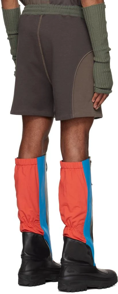 Eckhaus Latta Purple Paneled Shorts 3