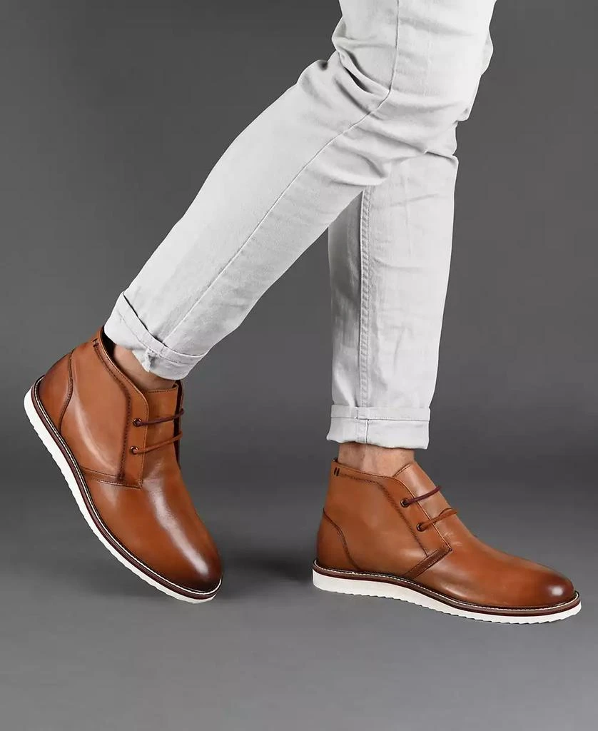 Thomas & Vine Men's Keegan Wide Width Plain Toe Chukka Boot 6