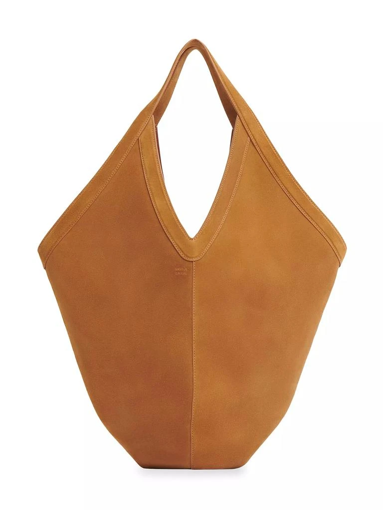 Mansur Gavriel Soft M Suede Hobo Bag 1