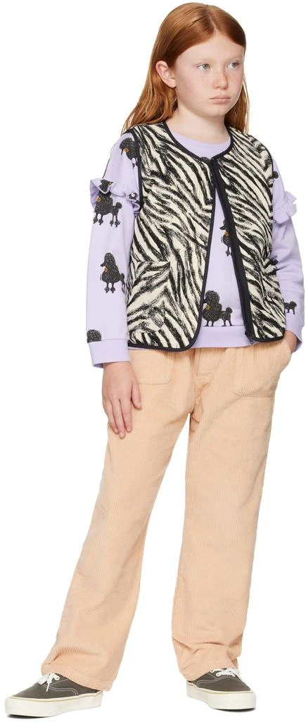 Daily Brat Kids Purple Poodle Sweatshirt 4