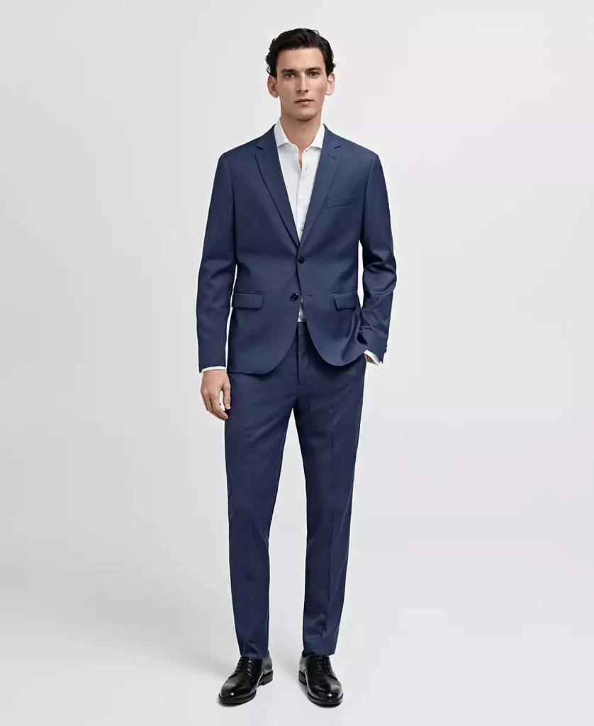 Mango Men's Super Slim-Fit Suit Blazer 5