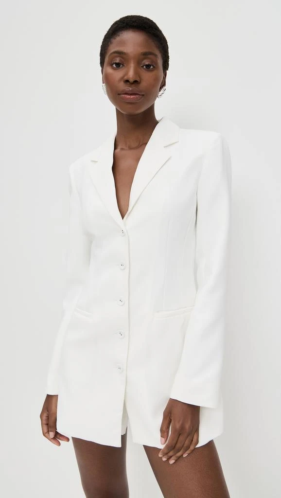Amanda Uprichard Peralta Blazer Romper