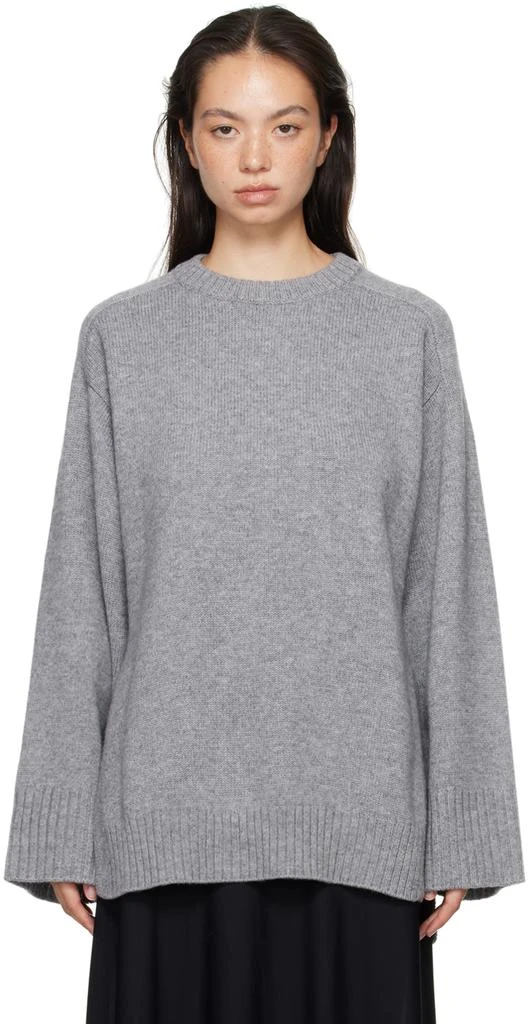 Loulou Studio Gray Safi Sweater 1