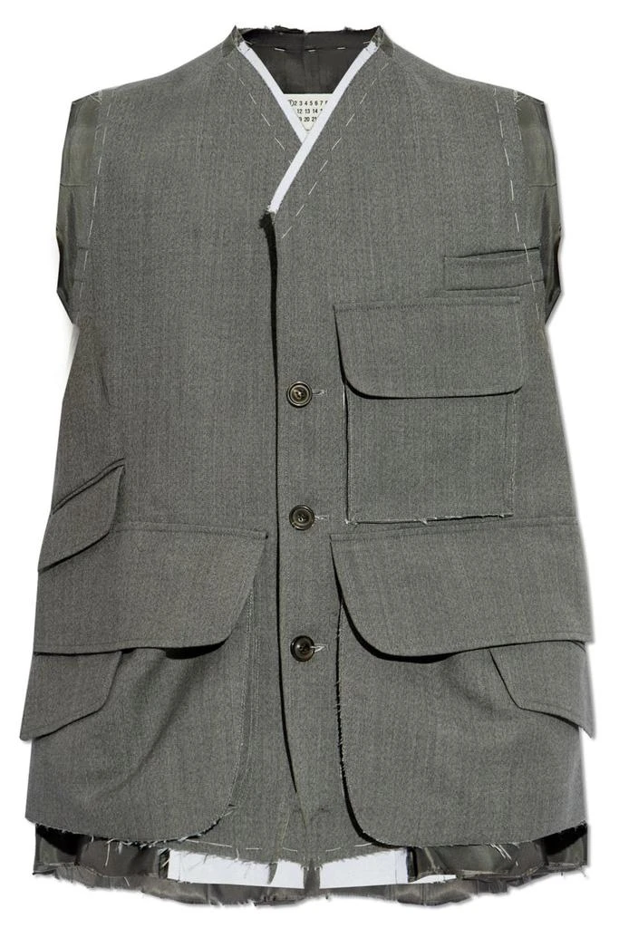 MAISON MARGIELA Maison Margiela Sleeveless Jacket 1