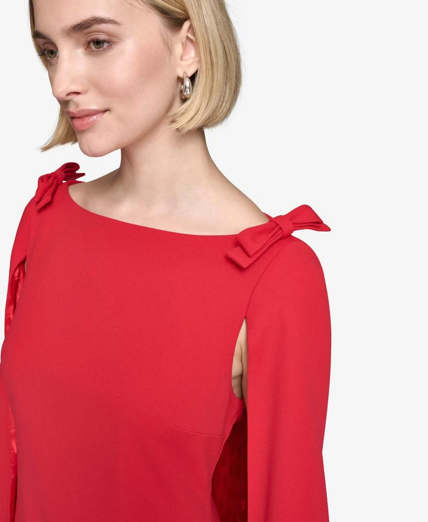Karl Lagerfeld Paris SHEATH DRESS WITH CAPE 4