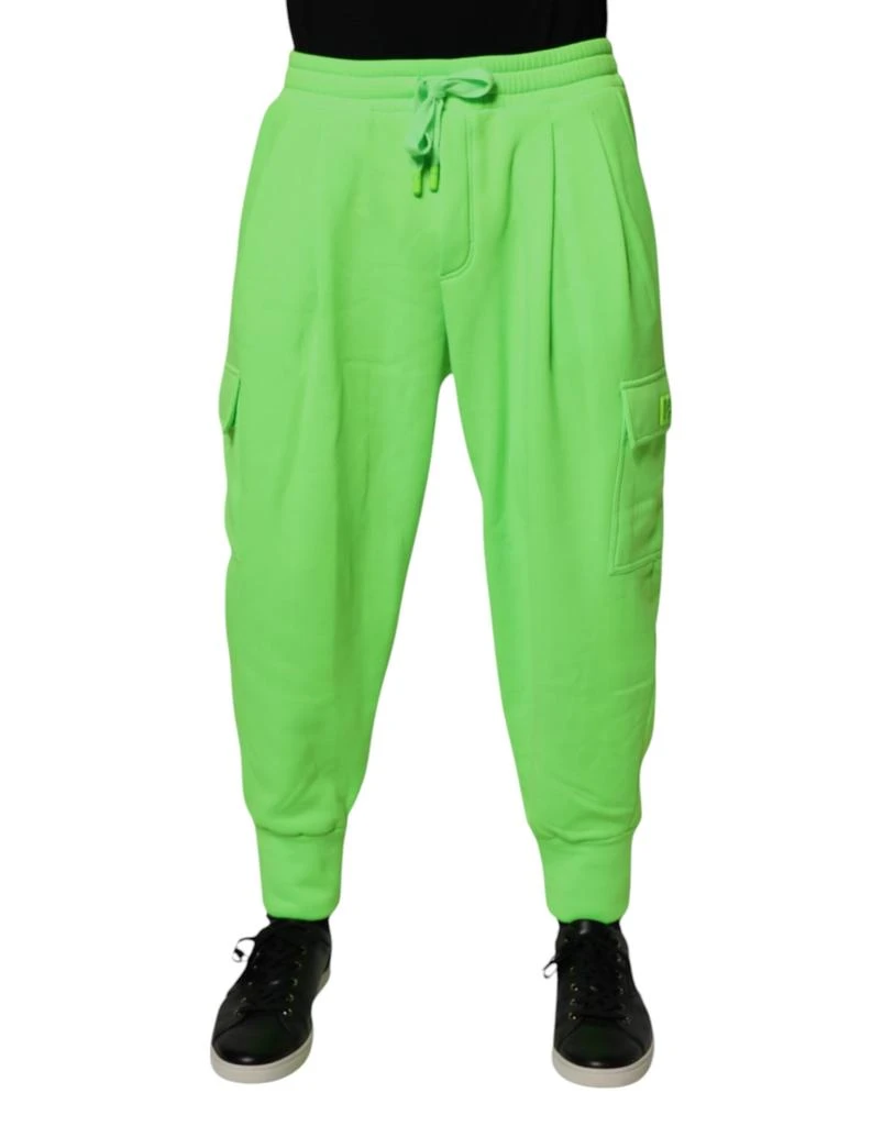 Dolce
Gabbana Neon Cargo Jogger Men SweatMen
s Men
s Pants