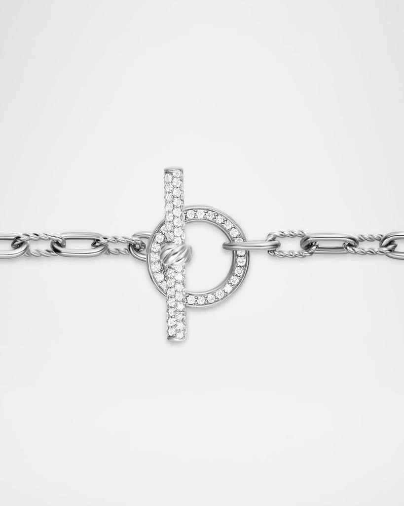 David Yurman 3mm DY Madison Toggle Bracelet in Silver 3