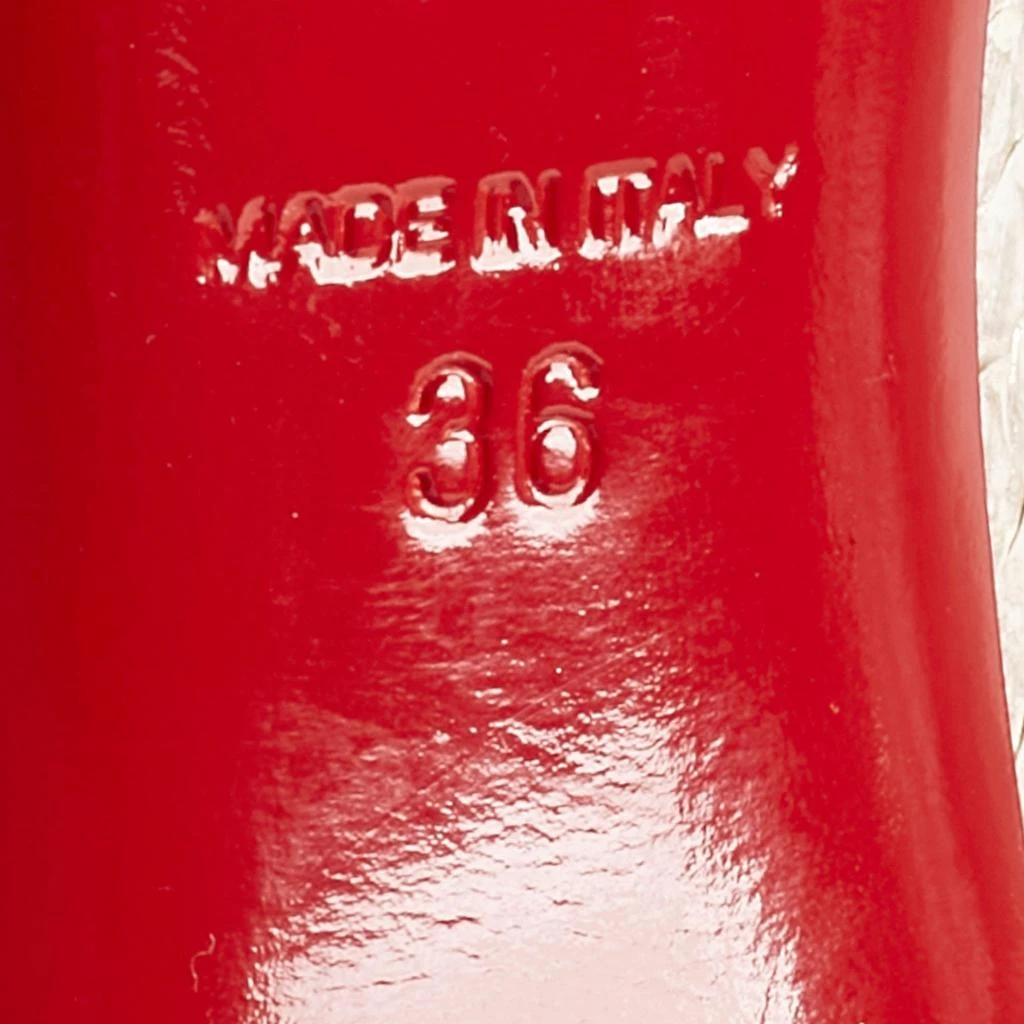 Christian Louboutin Christian Louboutin Cream Python Leather Pigalle Follies Pumps Size 36 7