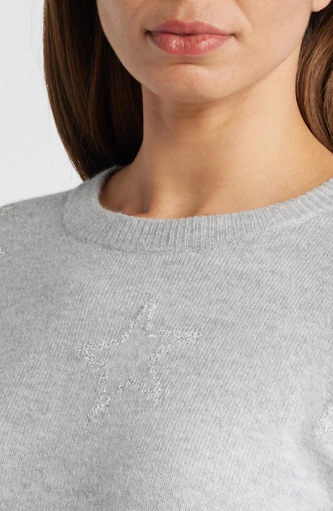 Caslon Star Jacquard Sweater 4