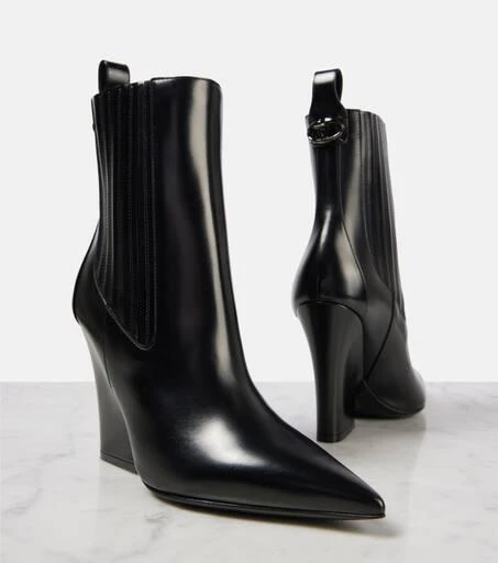 Valentino VLogo Lockette leather ankle boots 5