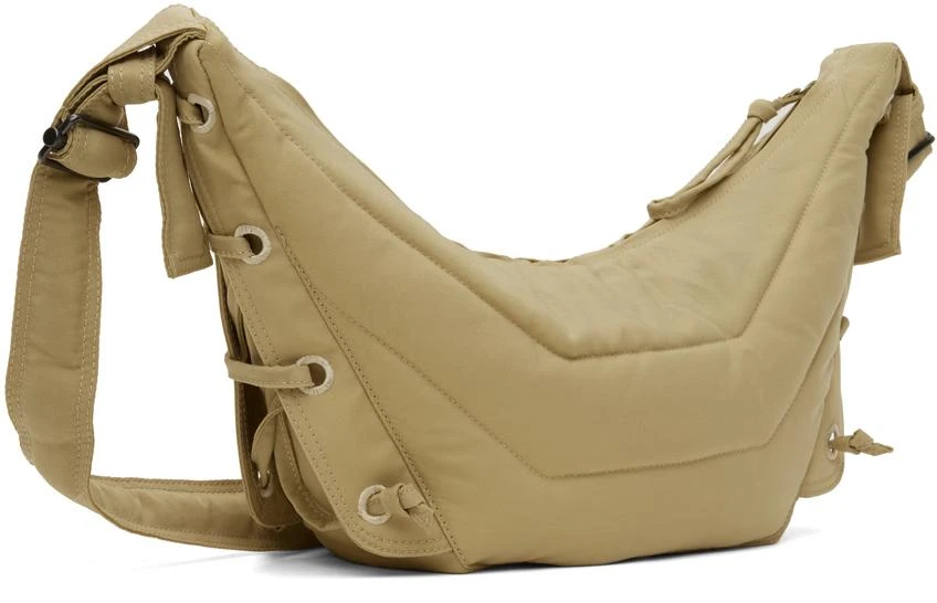 LEMAIRE Khaki Small Soft Game Bag 3