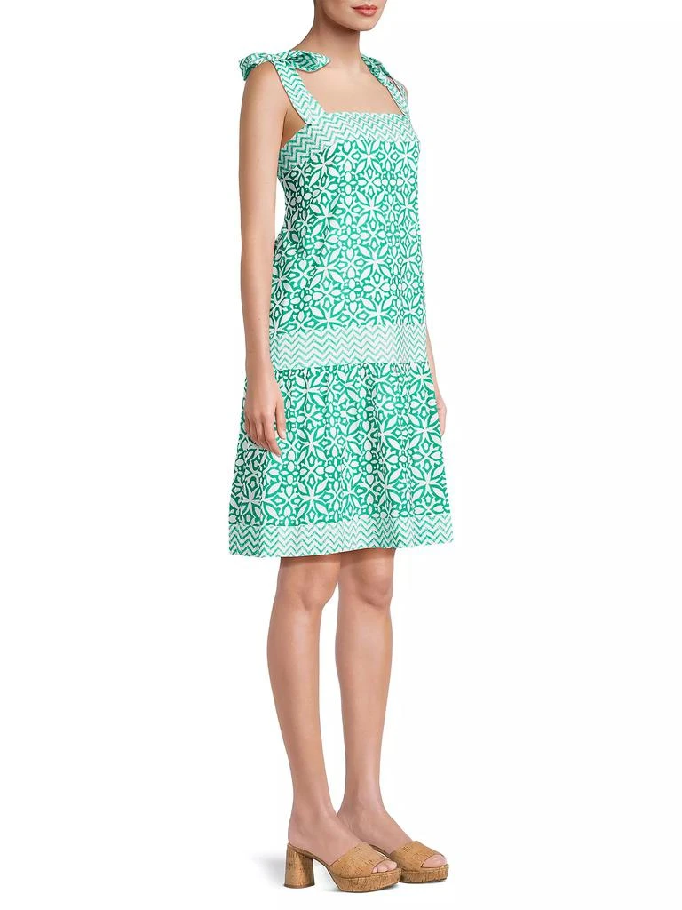 Ro's Garden Aspen Squareneck Cotton Dress 4